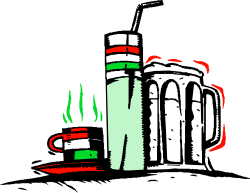 Green and Red Mug with Green Handle Clipart for Creative Projects