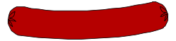 Red Bag Clipart on Black Background - Stylish and Eye-catching
