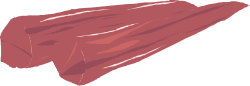 Red Paper on Black Background Clipart - Perfect for Creative Projects