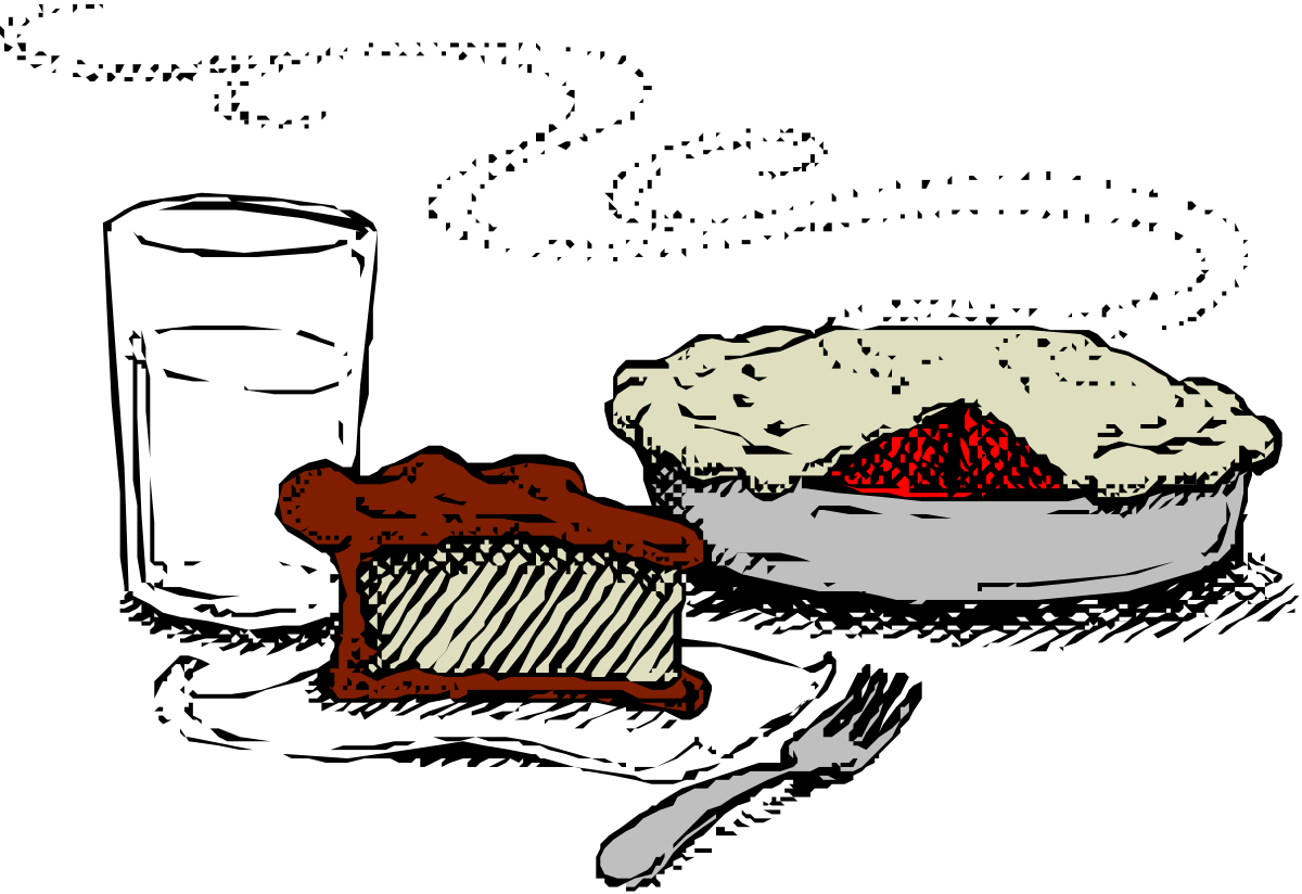 a piece of cake and a glass of milk clip art png transparent Delicious Piece of Cake and Milk Clipart for Sweet Treats