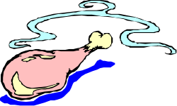 Map of the United States with Blue and Pink Outline Clipart