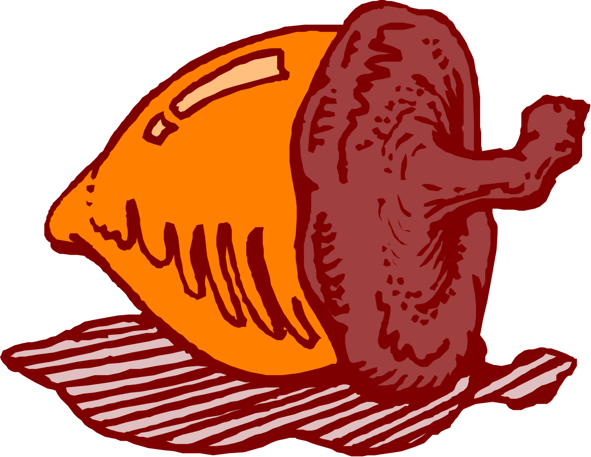 Cat Laying on a Blanket - Cozy Clipart Illustration