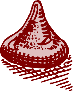 Delicious Piece of Cake with Red and White Frosting - Perfect Clipart for Celebrations