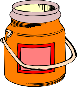 Honey Jar Clipart: Sweet and Golden Delight