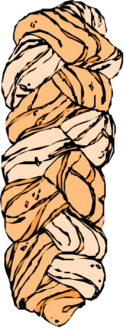 Shredded Meat Pile on Black Background for Culinary Clipart