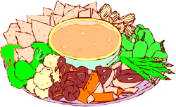 Plate of Food Clipart - Delicious Culinary Illustrations