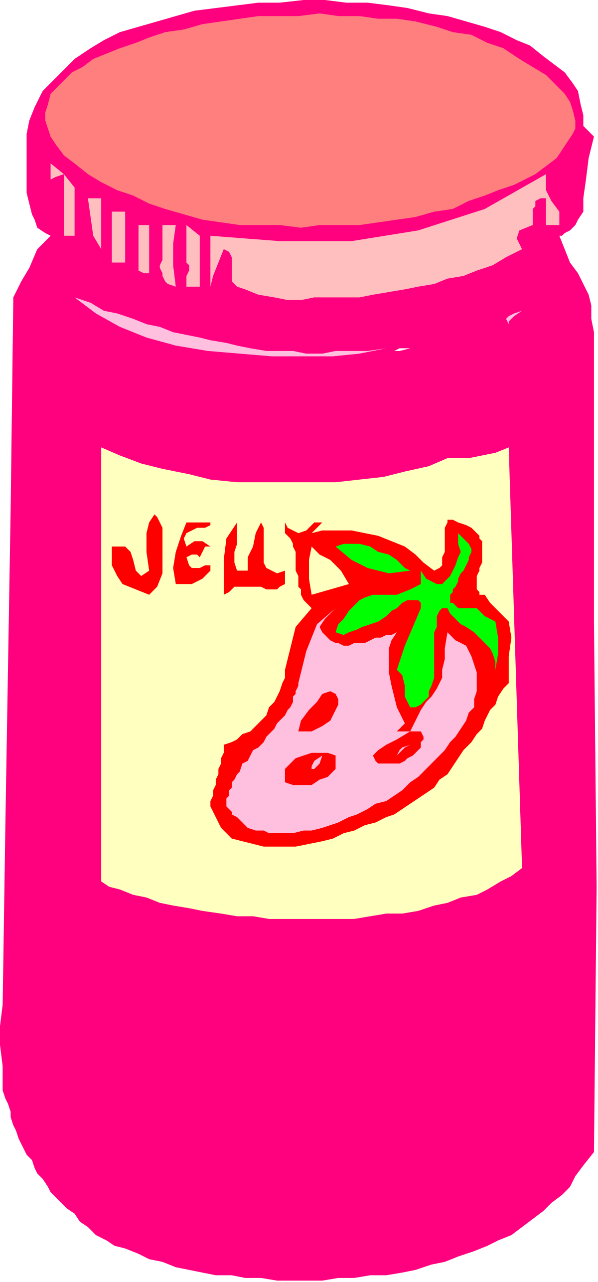 Jar of Jam Clipart: Sweet and Delicious Illustrations