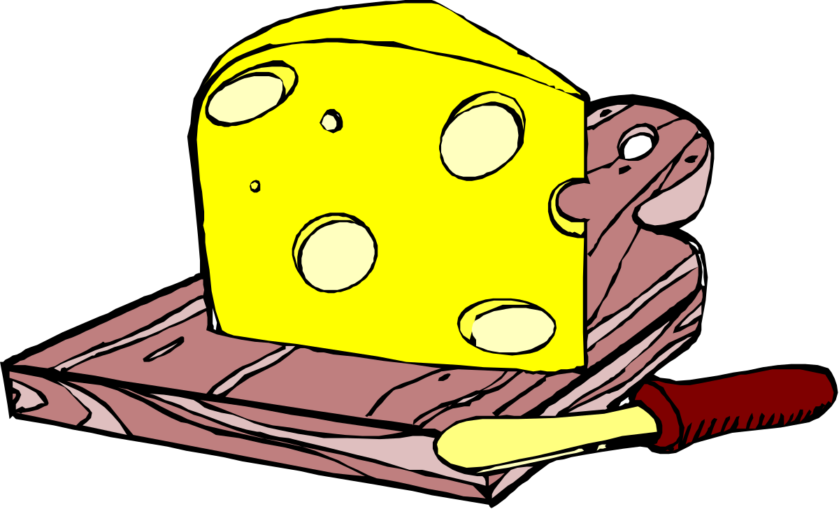 a piece of cheese on a newspaper clip art png transparent Cheese on Newspaper Clipart: Delicious Dairy Delight