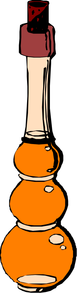 Liquid Drop Bottle Clipart: Ideal for Creative Projects