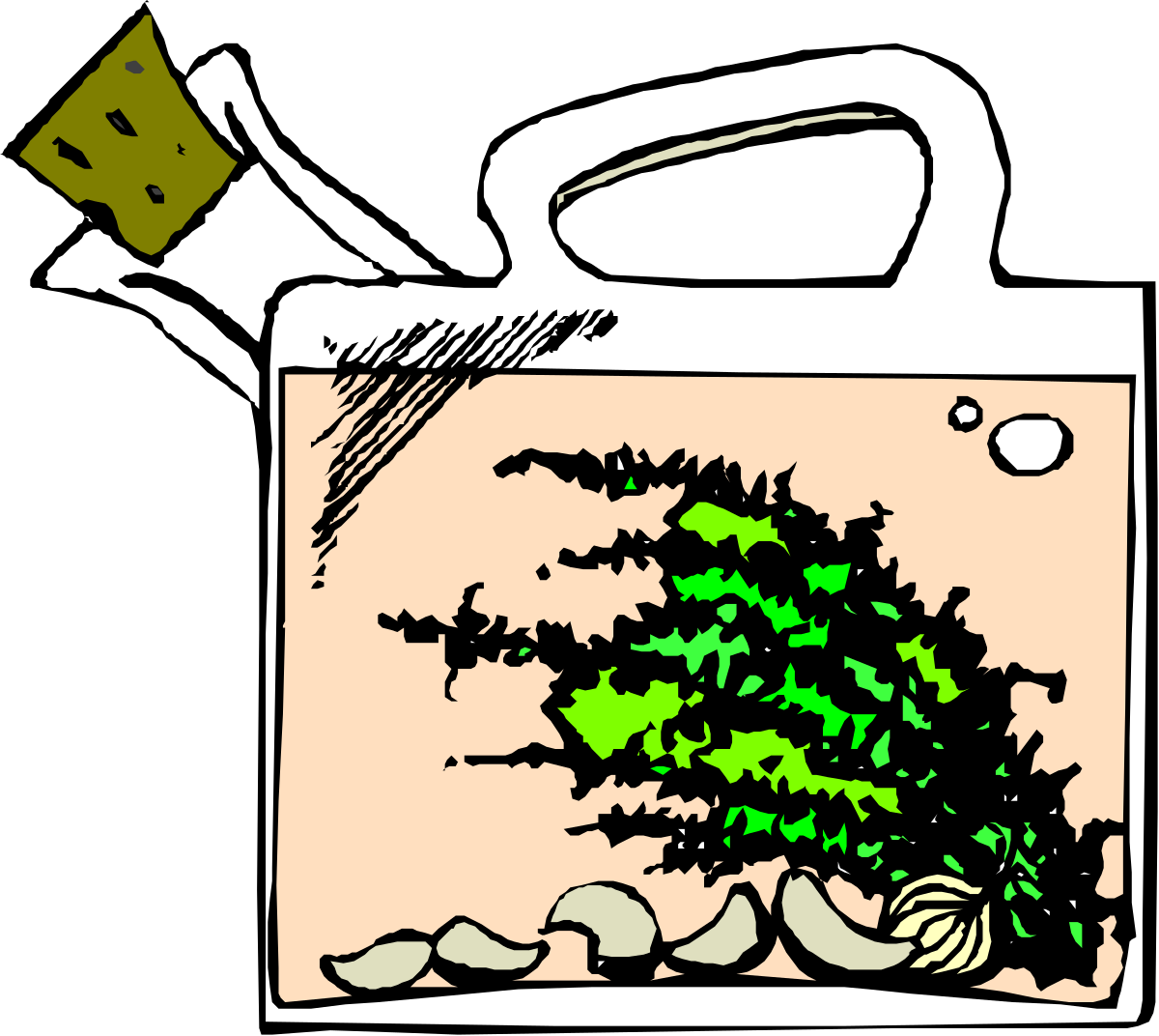 Plant in a Pot - Elegant Clipart for Your Design Needs