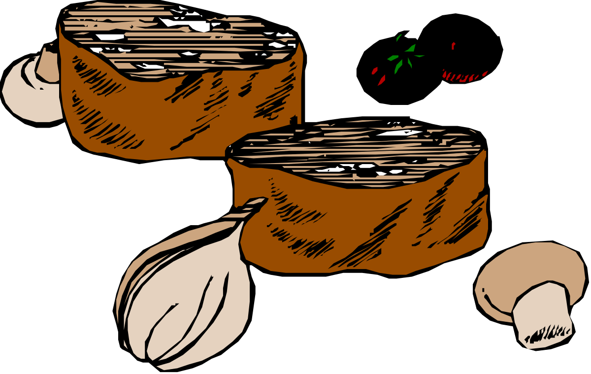 Wooden Bowls with Green Leaf - Elegant Clipart for Your Projects