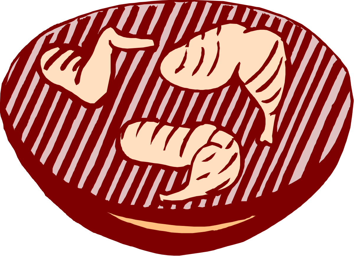 Delicious Meat Plate Clipart for Culinary Projects