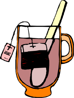 Cup of Tea with Spoon - Perfect Clipart for Delicious Moments