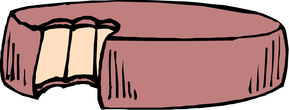 a pink cake with a slice missing clip art png transparent Pink Cake with Slice Missing - Deliciously Sweet Clipart