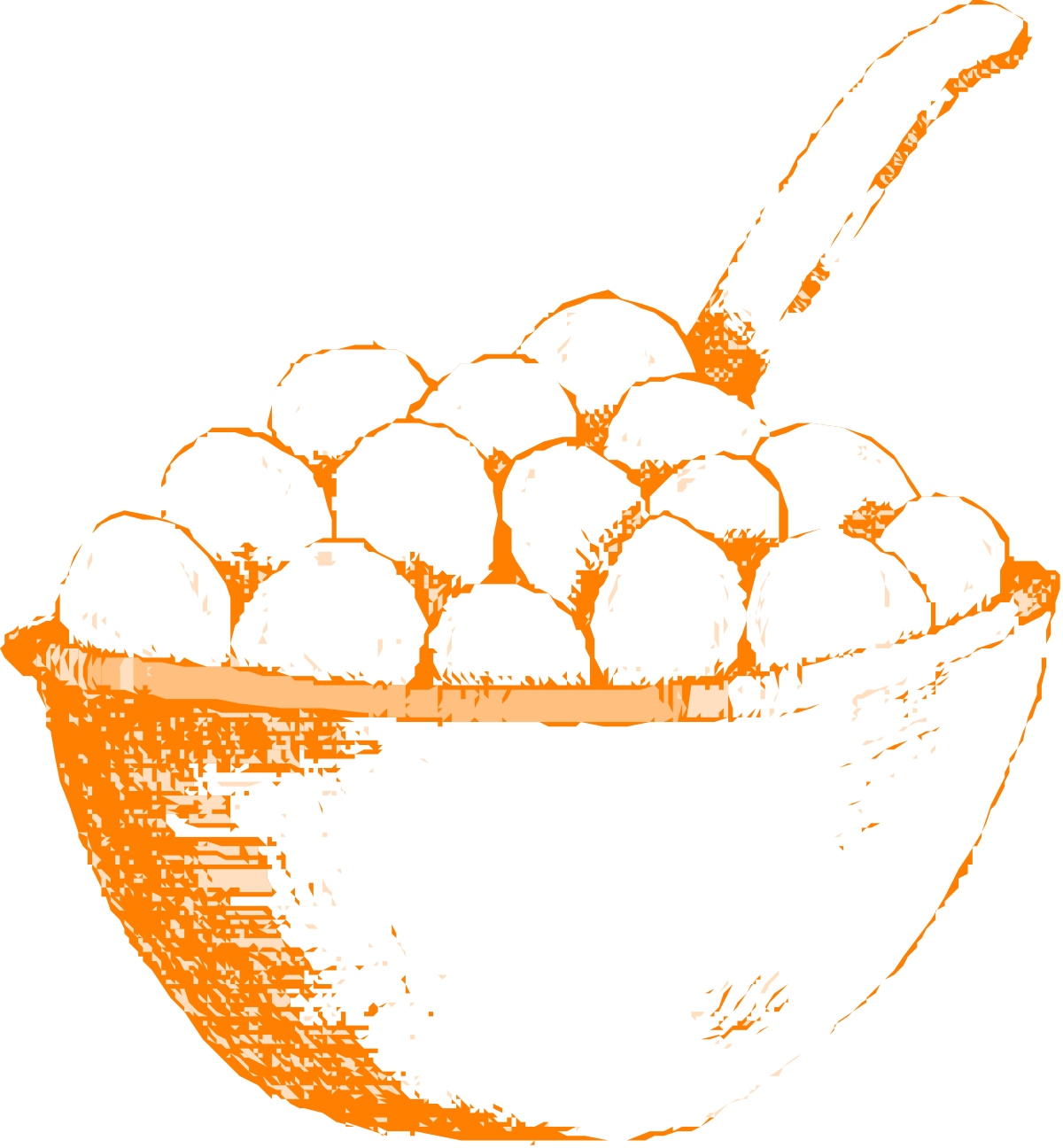 a bowl of fruit clip art png transparent Bowl of Fresh Fruit Clipart for Delicious Designs