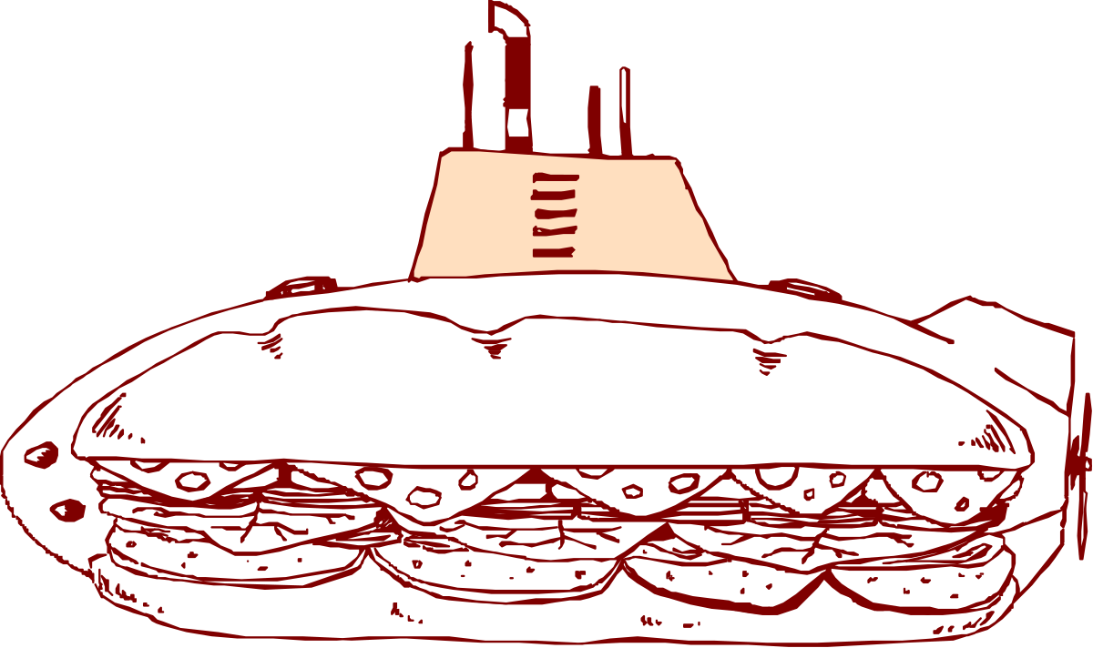 Juicy Hamburger Clipart Loaded with Meat
