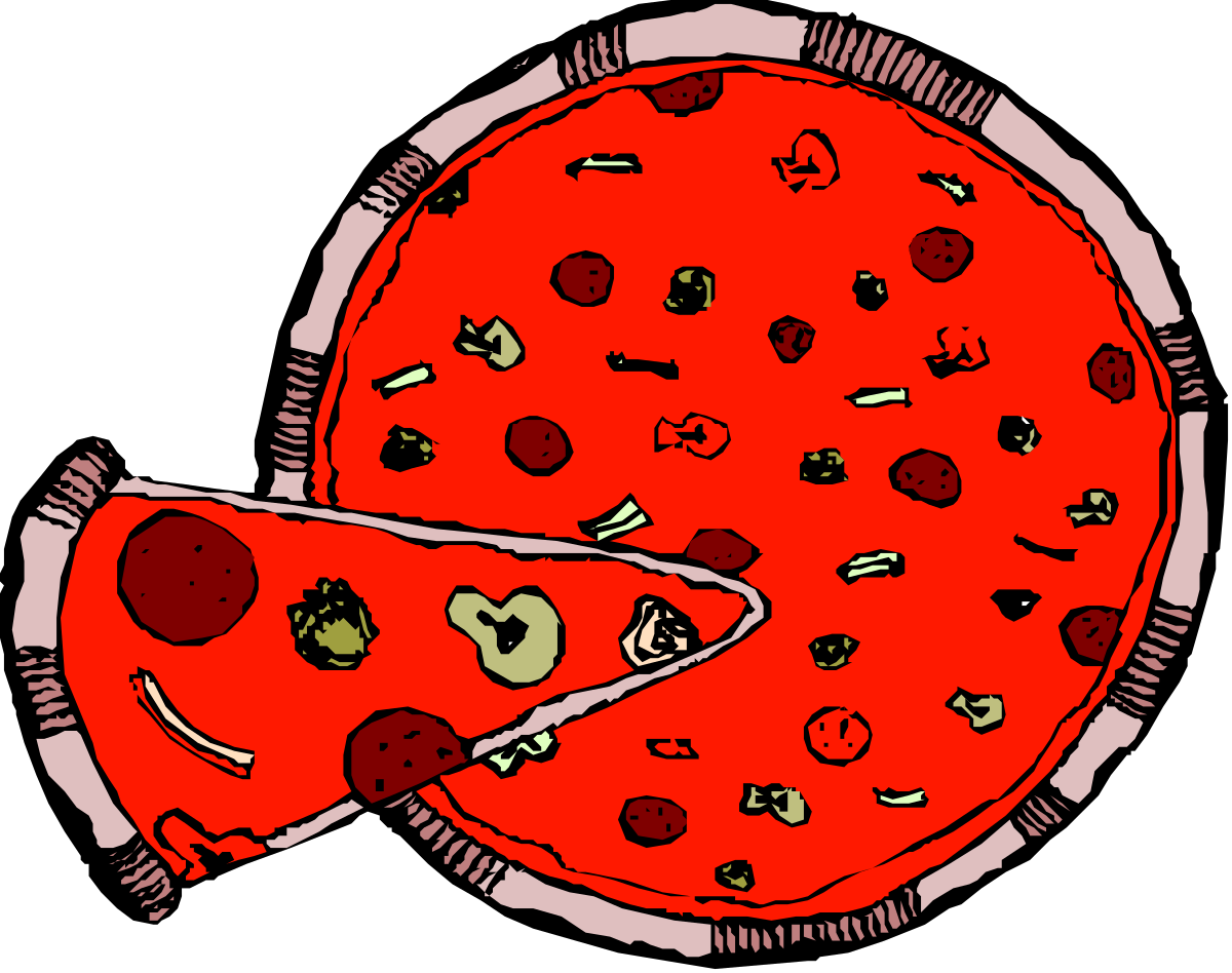 a pizza with a slice missing clip art png transparent Missing Slice Pizza Clipart - Delicious and Fun Imagery
