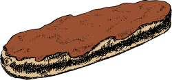 Meat Clipart on Black Background - Perfect for Culinary Projects
