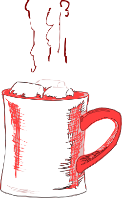 Red Cup on Black Background - Stunning Clipart for Your Projects