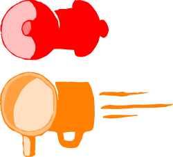 Red and Yellow Object Clipart: Vibrant Visuals for Your Projects