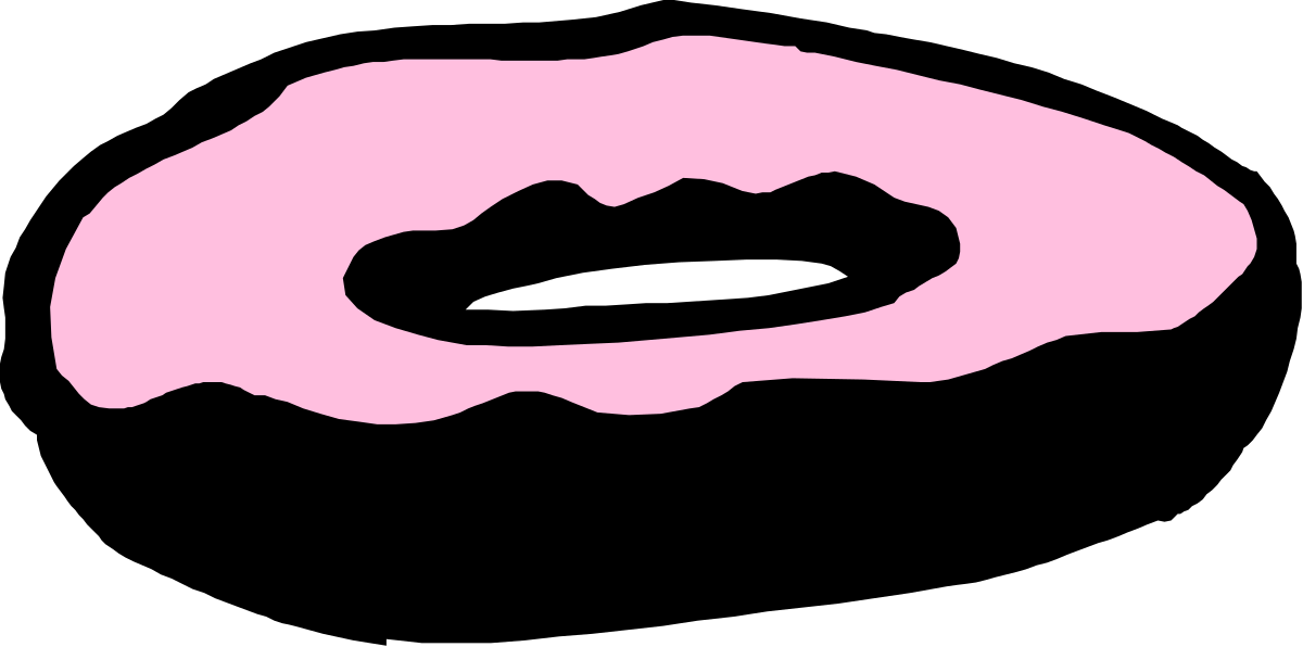Pink Lips Clipart on Black Background - Vivid and Stylish Design