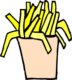 French Fries Clipart: Tasty Snack Illustrations for Every Project