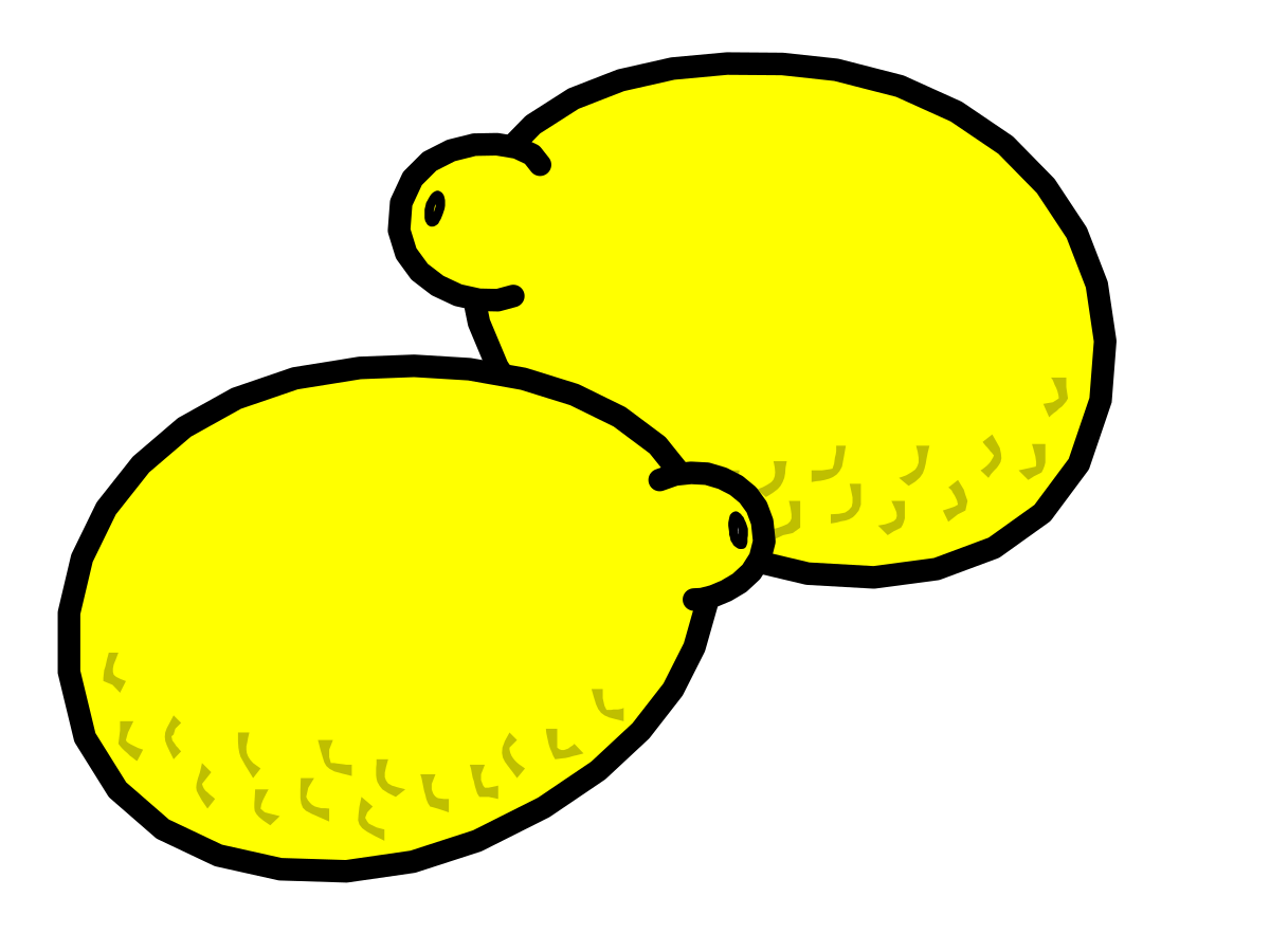 Lemons on Black Background - Fresh Citrus Clipart