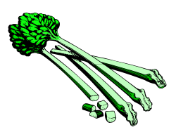 Tree Clipart: Green and Black Illustration for Versatile Use