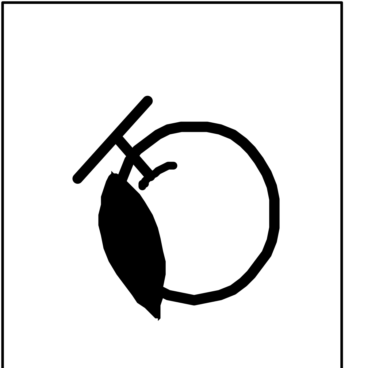 Black and White Circle Logo Clipart for Versatile Branding