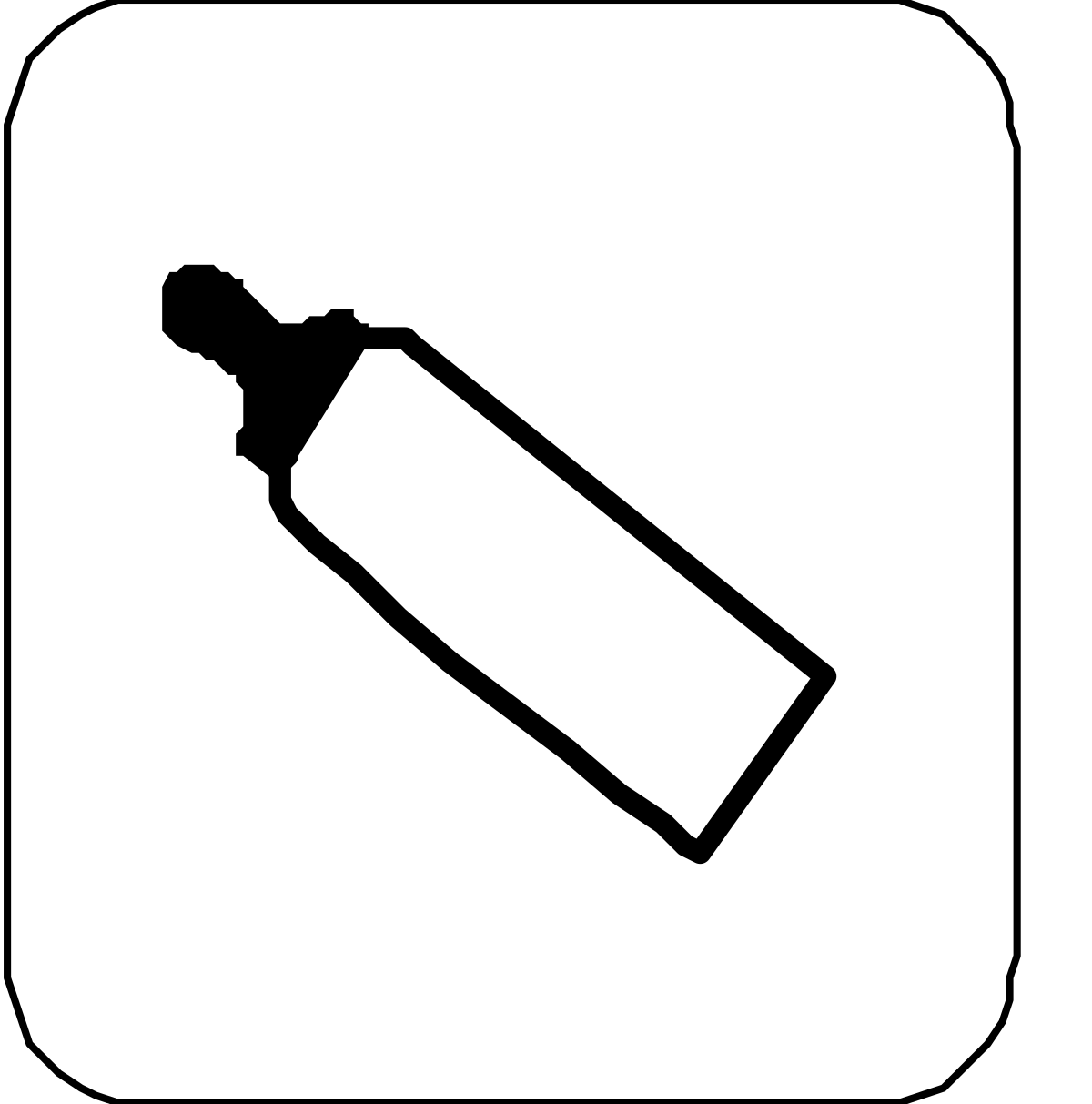 Bottle Icon Clipart: Versatile and Creative SVG for Every Project