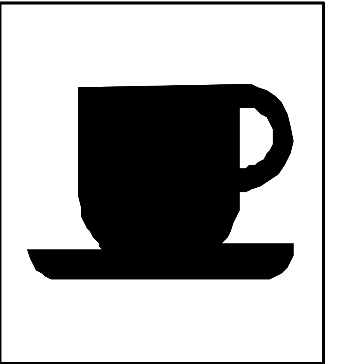Coffee Cup Icon Clipart - Perfect for Your Creative Projects