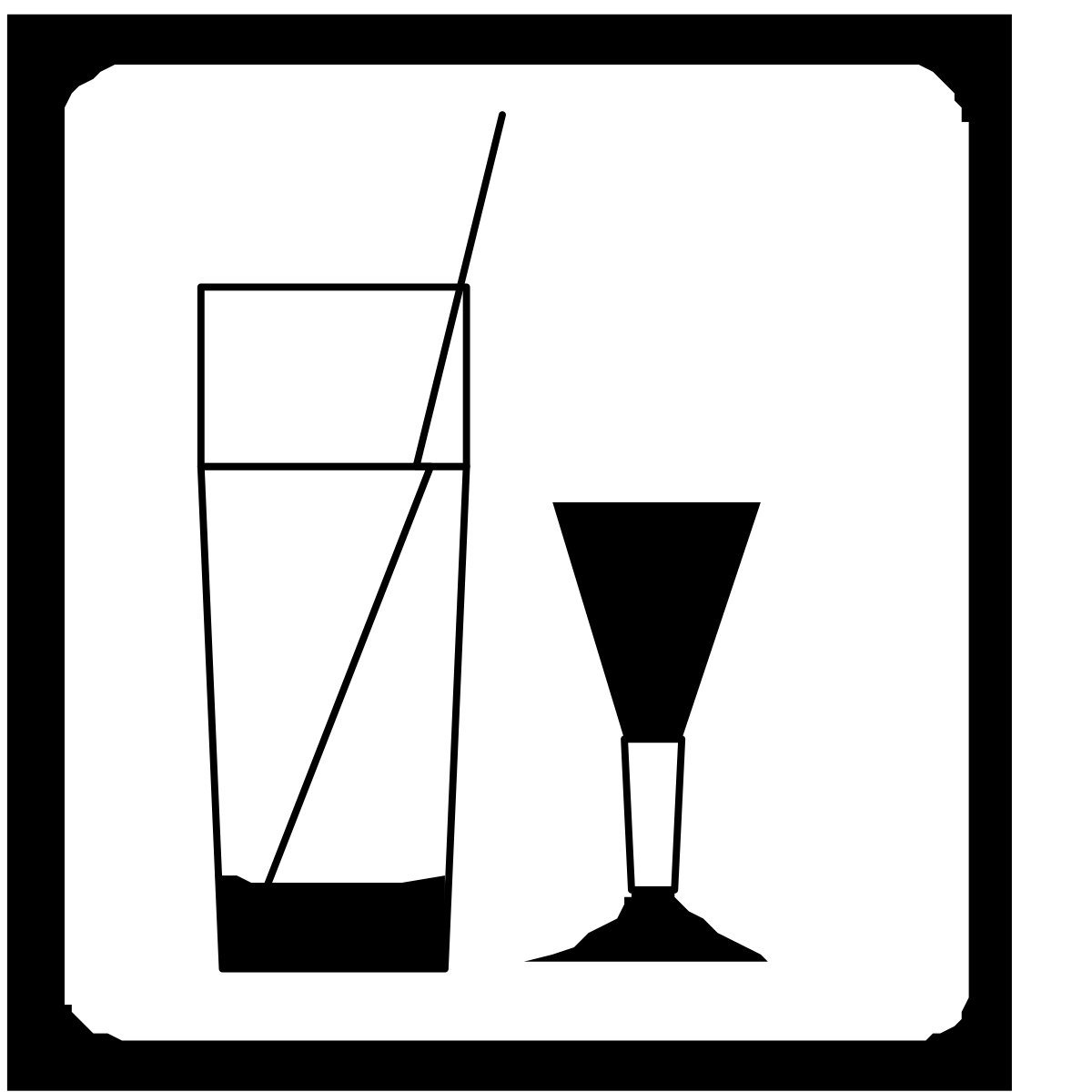 Glass of Wine Clipart - Elegant Wine Glass Illustrations