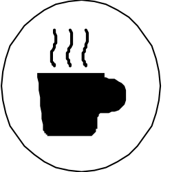 Coffee Cup Silhouette Clipart: Perfect White Illustrations