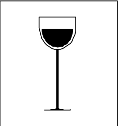 Wine Glass Icon Clipart - Elegant and Versatile Design