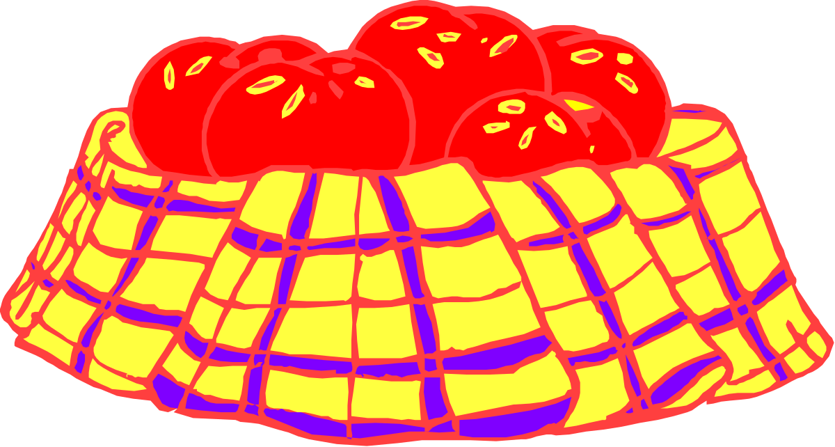 Cherry Basket Clipart: Fresh and Juicy Basket of Cherries