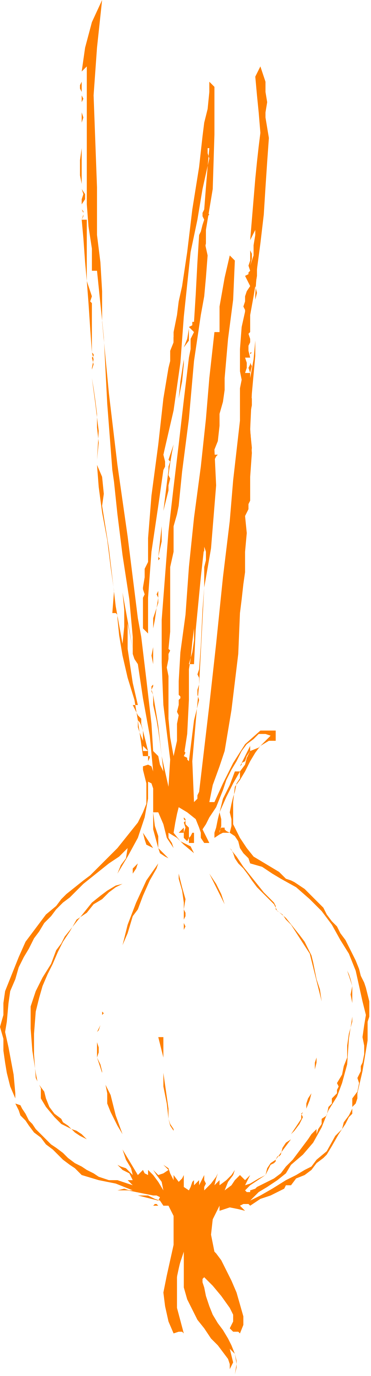 Black and Orange Bird Clipart for Creative Projects