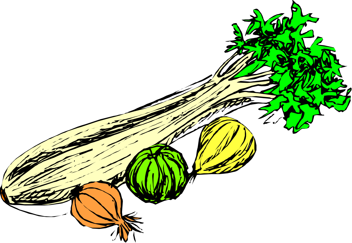 Fresh Vegetables Clipart Collection for Creative Projects