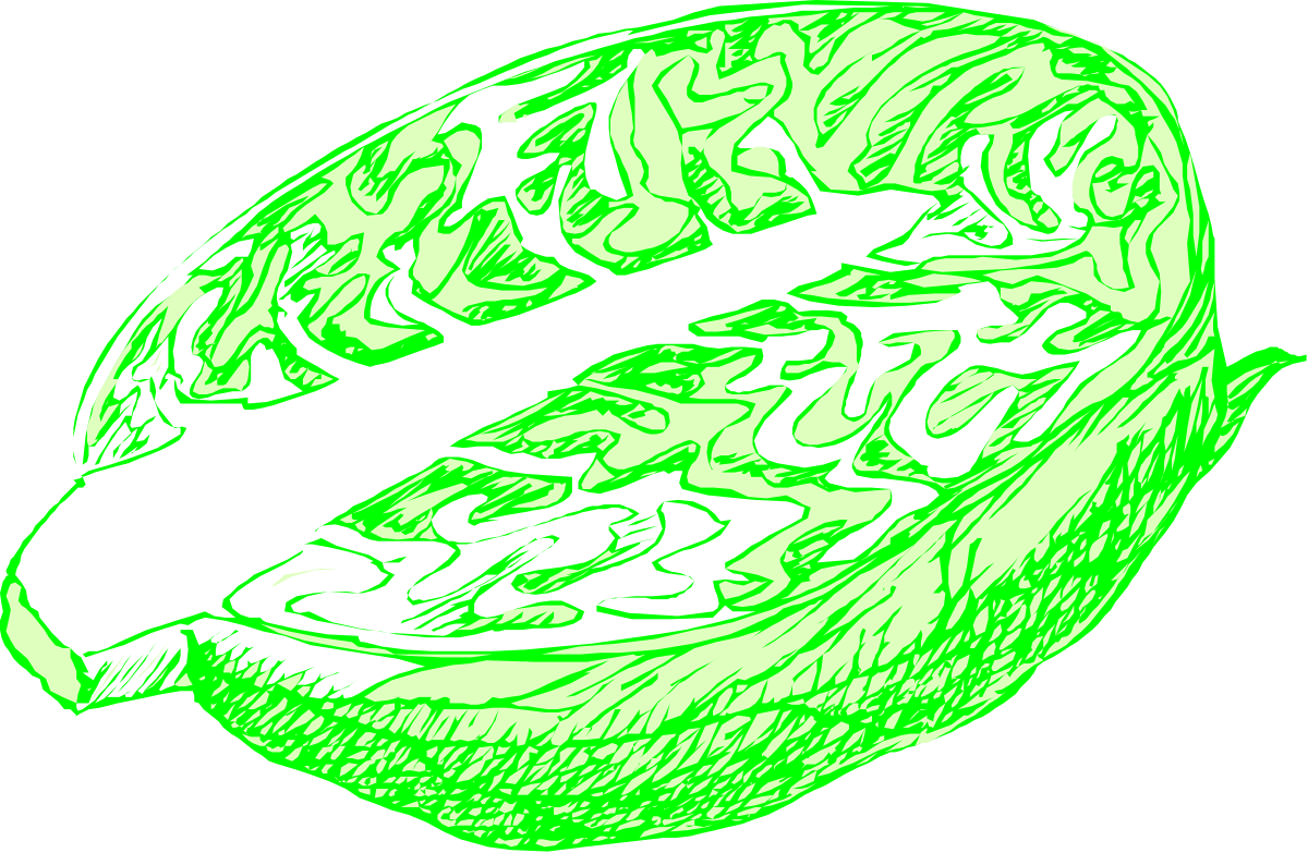 Green Apple Clipart - Fresh and Vibrant Fruit Illustration