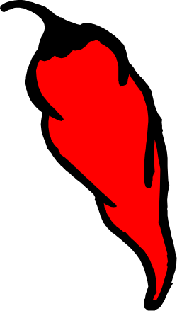 Red Leaf on Black Background - Vibrant Clipart for Nature Themes