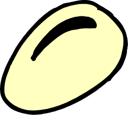 Yellow Oval Icon Clipart - Vibrant and Versatile Visual Element