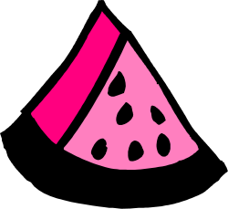 Watermelon Slice Clipart - Fresh, Juicy, and Vibrant Fruit Art