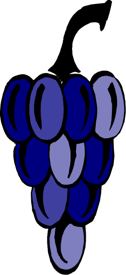 Bunch of Grapes Clipart - Fresh and Juicy Grapes for Your Projects
