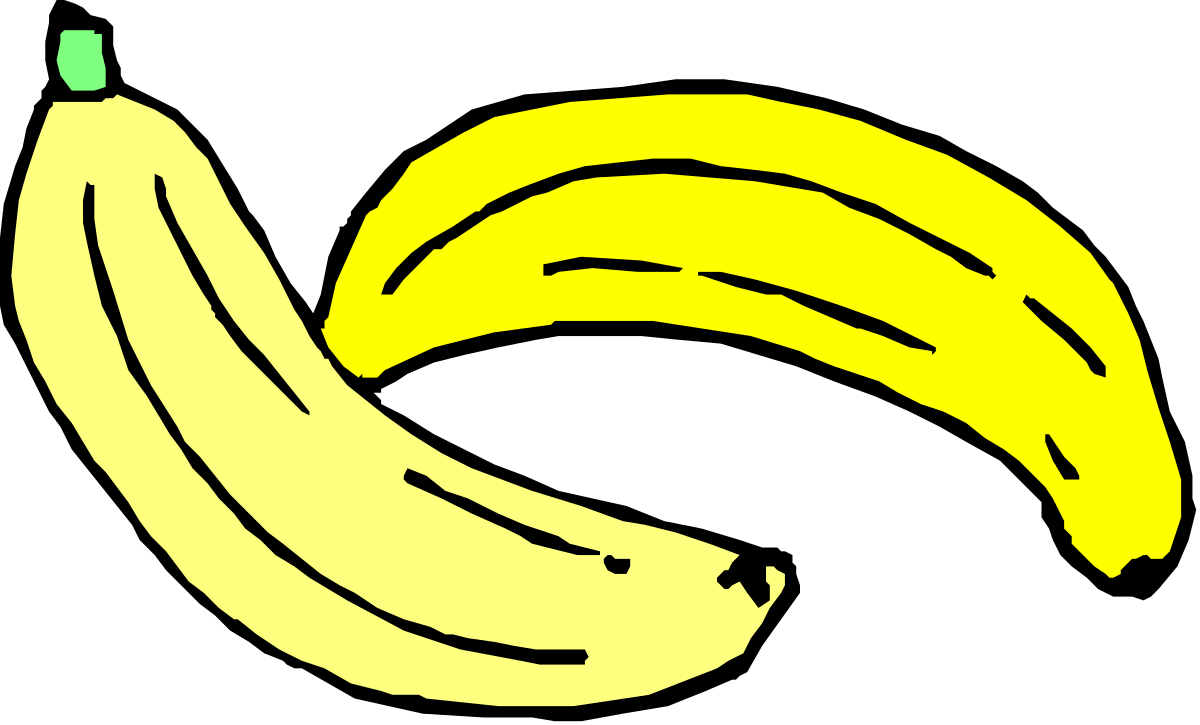 Bananas Clipart: Vibrant Bunch of Fresh Bananas for Creative Projects