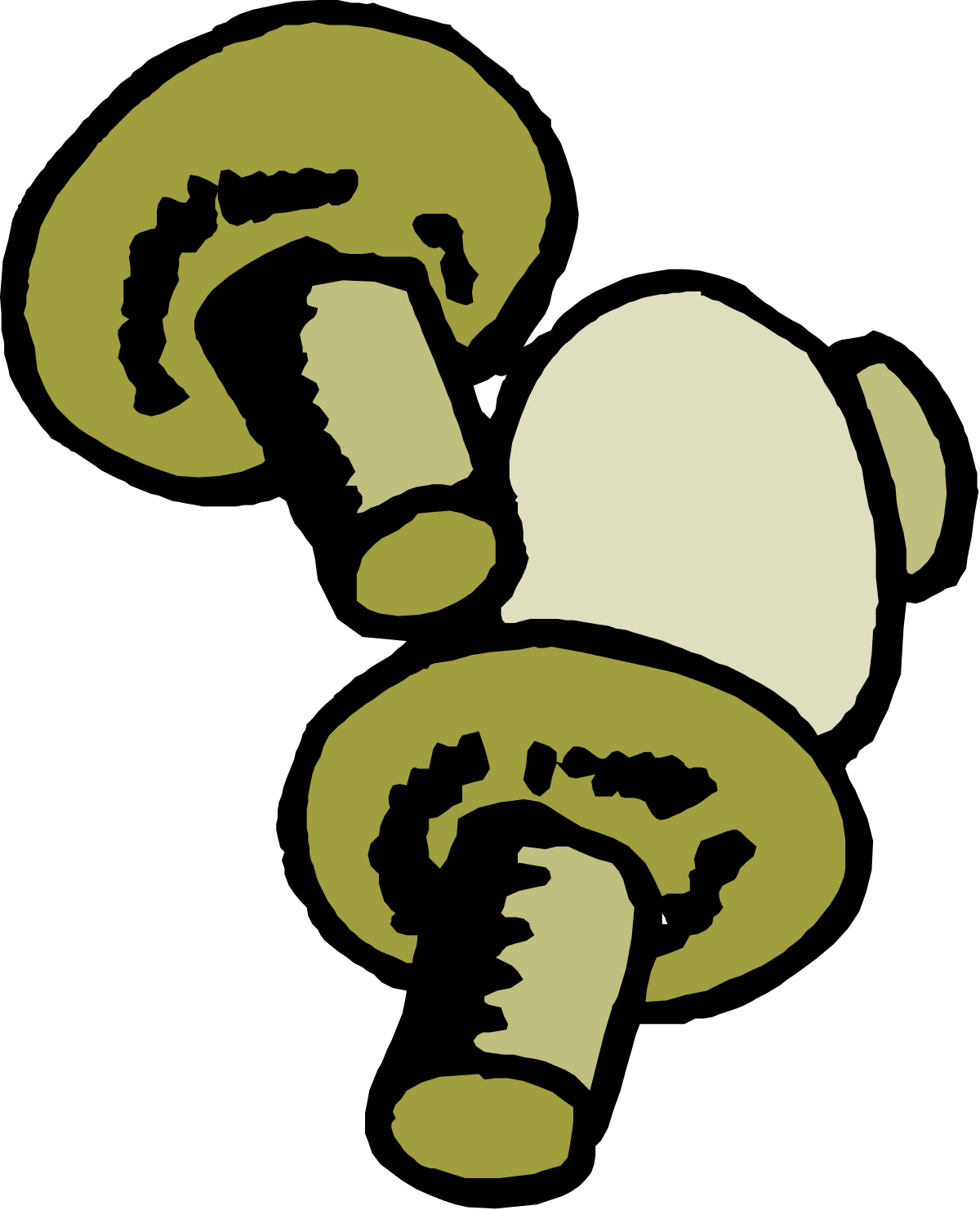 Black and White Man with Hat Clipart for Unique Visual Projects