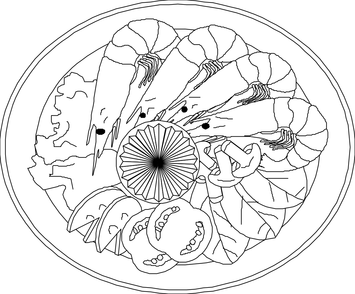 Black and White Flower Clipart - Elegant Floral Illustrations