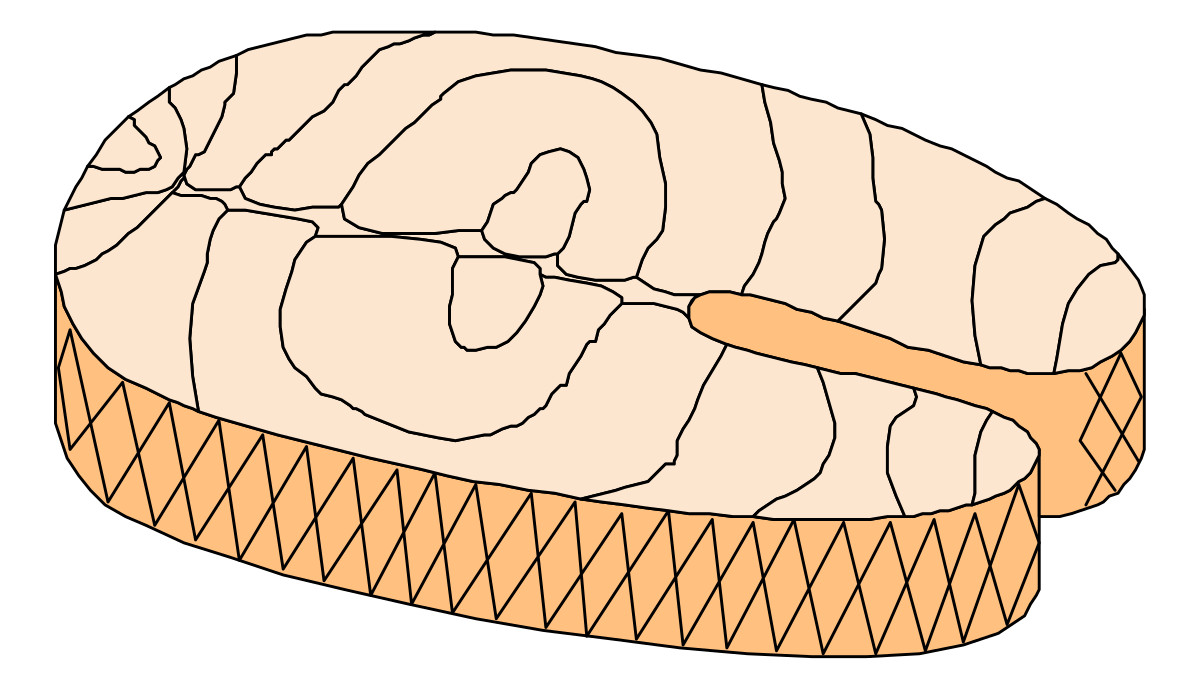 a piece of bread with a knife sticking out of it clip art png transparent Bread Clipart with Knife - Perfect for Culinary Designs