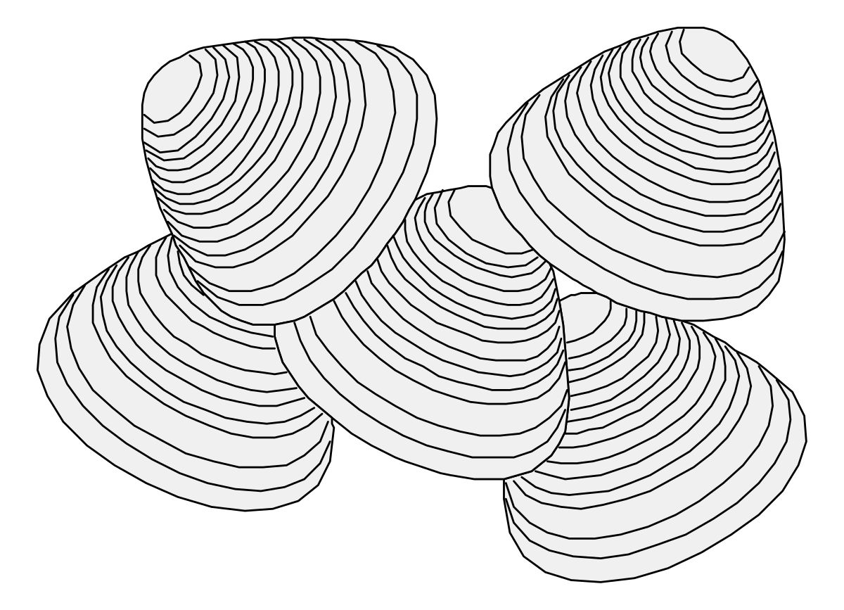 a pile of white circles on a black background clip art png transparent White Circles Pile on Black Background - Stunning Clipart Design