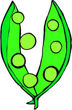 Green Leaf with Two Leaflets - Nature Clipart for Fresh Designs