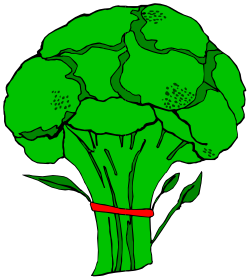 Broccoli Clipart: Fresh Green Vegetable Illustration for Your Projects