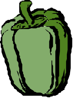 Apple with Green Leaf Clipart - Fresh and Juicy Design